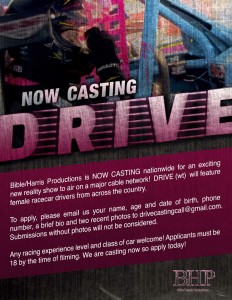 Casting Call: DRIVE | Women in Racing