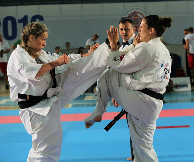 Aneta Meskauskiene women in sport karate