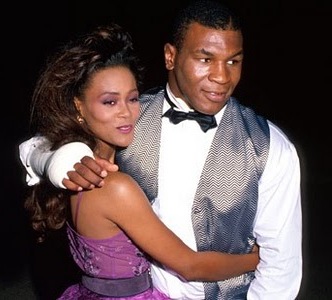 Mike tyson and Robin Givens
