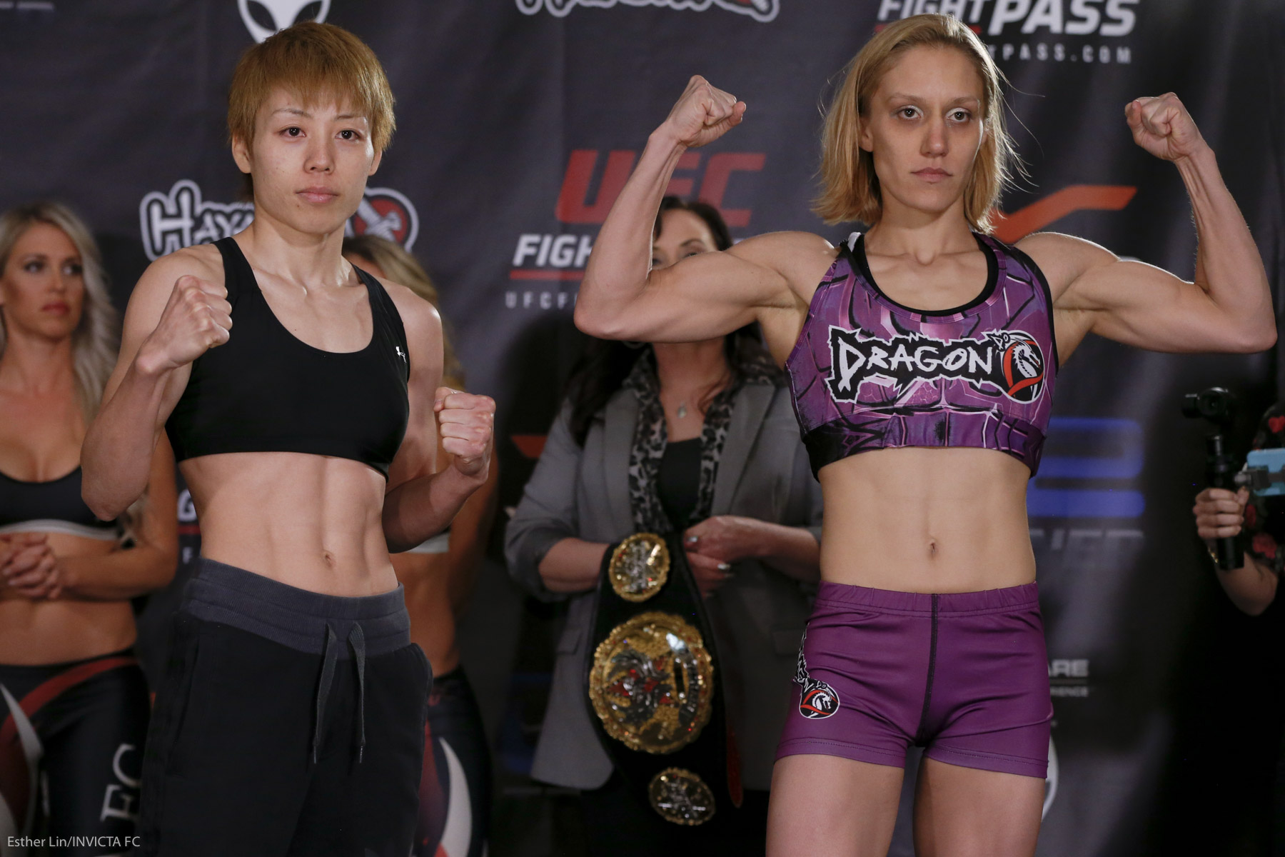 Ayaka Hamasaki and Amber Brown