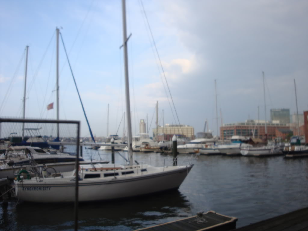 Running on the docks