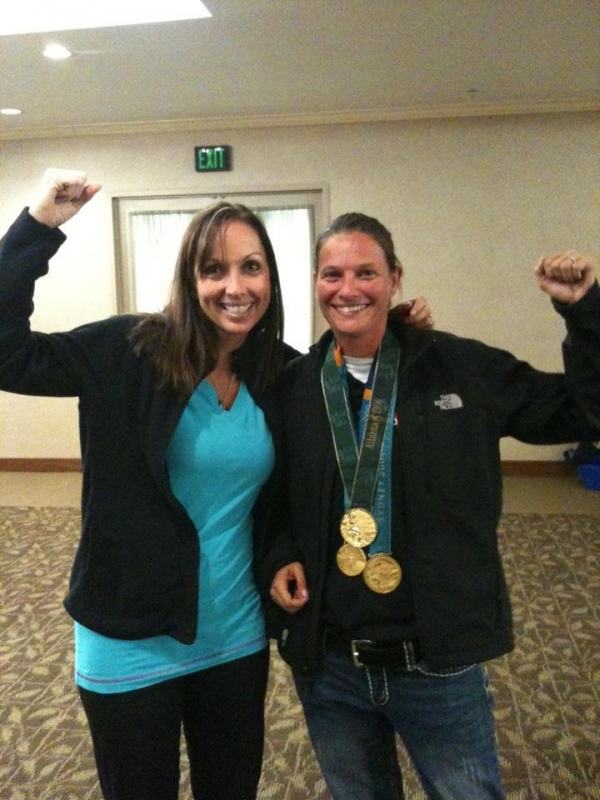 Leah O'brian and Cheryl