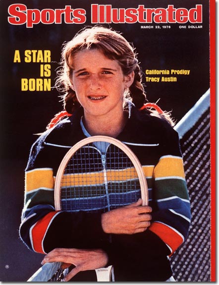 Sports Illustrated Cover, March 22, 1976, Tracy Austin