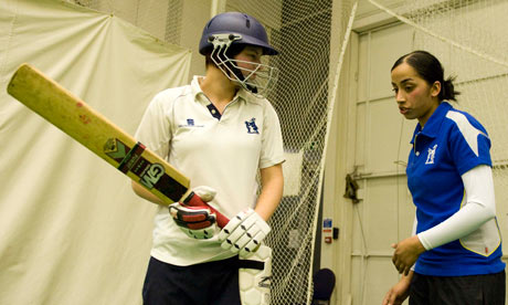 Salma Bi (right) … 'The main challenge is family support'.