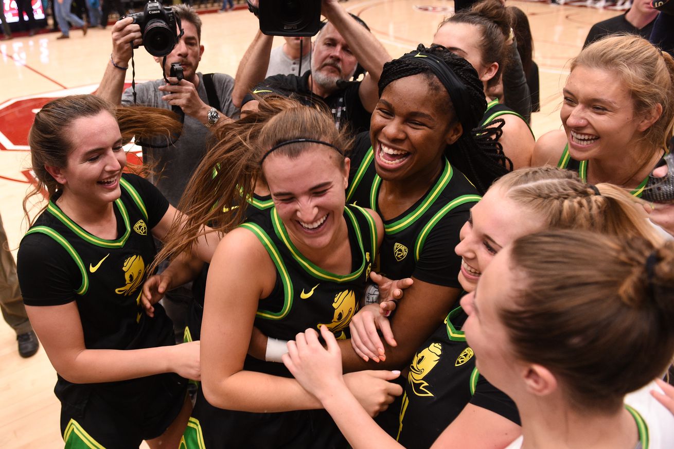 COLLEGE BASKETBALL: FEB 24 Women’s Oregon at Stanford