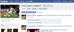 Go Elizabeth Lambert! Facebook Page