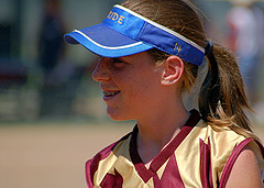 Youth Softball Player