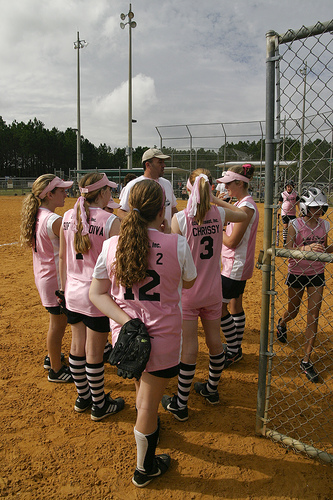 coaching youth softball