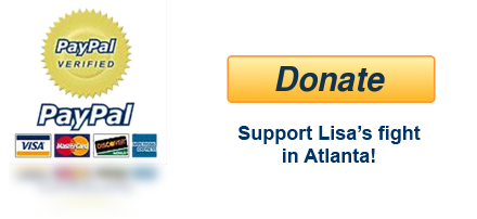 Donate to support Lisa's fight in Atlanta