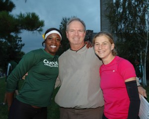 Alysia, Lauren and Coach Broneer