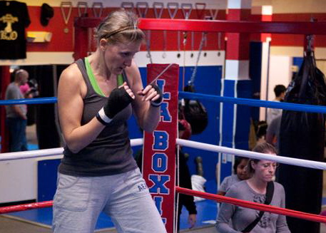 Warming up for sparring