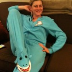 I've traded in my bikini for foot pajamas