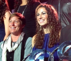 Gatorade POY Morgan Andrews & Abby Wambach
