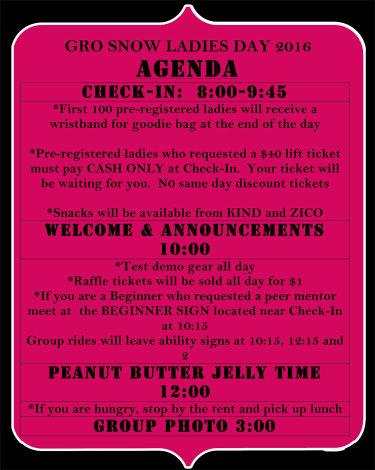Microsoft Word - Ladies Day Agenda 2016 (1).docx